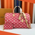 Louis Vuitton Speedy P9 Bandoulière 40 - Red- Bag - Image 3