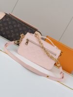 Louis Vuitton Pochette Métis East West Embossed Soft Grain Cowhide - Pink - Image 3