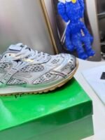 Bottega Veneta 23ss Fall and Winter Show Sneakers - Silver Shoes - Image 9