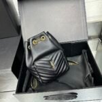 Saint Laurent JOE backpack in Calfskin Black - Bag - Image 6