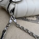 Gucci Horsebit Chain Small Shoulder Bag White - Bag - Image 8