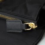 Prada Tessuto Impuntu Quilted Flap Shoulder Black Bag - Image 10