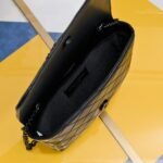 SAINT LAURENT BLACK GABY CHAIN PHONE HOLDER IN QUILTED Calfskin-BLACK HARDWARE - Bag - Image 5