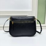CELINE SOFT TRIOMPHE BESACE IN SUPPLE SHINY LAMBSKIN - Bag - Image 4