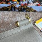 [TOP] Dolce & Gabbana Sicily Handbag - Elephant Gray Bag - Image 11