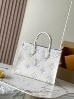 LOUIS VUITTON LV Monogram Canvas Onthego MM Light Purple - Bag - Image 8