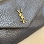 Saint Laurent Small Calfskin Calypso Shoulder Bag - Image 5