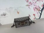 Gucci Horsebit 1955 series mini handbag GG Supreme canvas - Ebony - Image 2