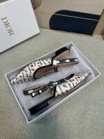 [TOP] J'Adior Slingback Flat Embroidered Fabric Shoes - Image 10