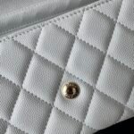 Chanel 23 Wallet on Chain- White Bag - Image 8