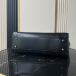 [TOP]Chanel Shopping Tote Bag Mixed Fibres, Calfskin & Silver-Tone Metal-Black - Bag - Image 6