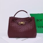 Bottega Veneta Andiamo Embellished Intrecciato Leather Tote - Bag