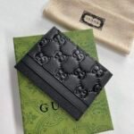 Gucci GG rubber-effect card case black-wallet - Image 3