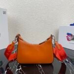 Prada Re-Edition 2005 Saffiano Leather Bag - Orange - Image 5