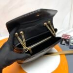 [TOP] SAINT LAURENT Loulou Small Quilted Leather Black Golden Hardware Shoulder Bag - Image 7