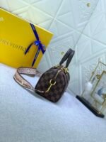 Louis Vuitton Speedy Bandoulière 20 Damier Ebene Women Handbag - Bag - Image 5