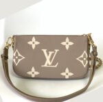 Louis Vuitton Multi Pochette Accessoires Crossbody Brown Bag - Image 3