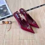 Prada Red High Heels - Shoes - Image 4