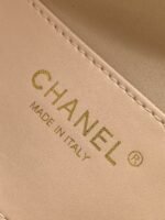 CHANEL 25 Small Handbag Grained Calfskin & Gold-Tone Metal White -Bag - Image 7