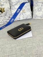 Dior  Montaigne Voyageur Wallet-Black Gold Wallet - Image 5