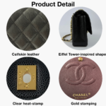 [TOP]Chanel Classic Flag Bag Classic Double Flap Black Caviar Gold Hardware - Bag - Image 3