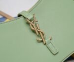 SAINT LAURENT YSL Le 5 à 7 Hobo Bag Leather-Green - Bag - Image 12